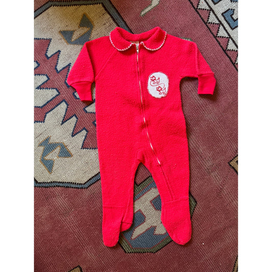 Vintage Knit Toddler Jumpsuit | 24 months 2T