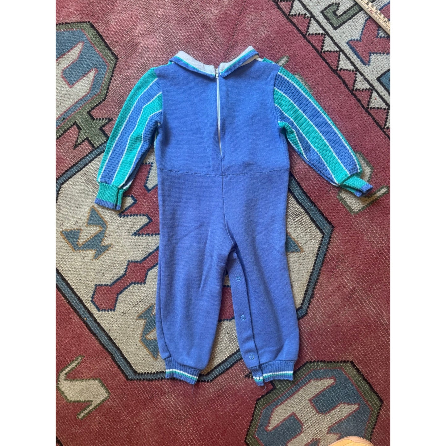 Vintage Knit Toddler Jumpsuit | 24 months 2T
