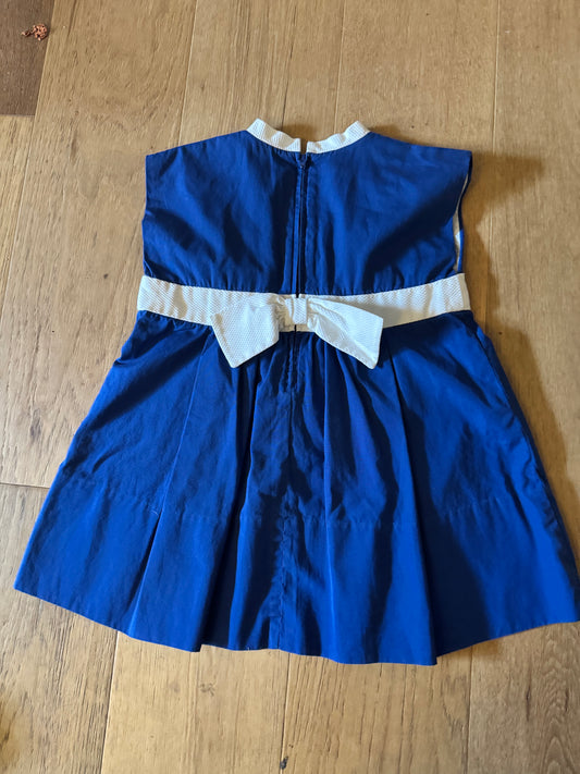 Vintage Dress with Flower Detail