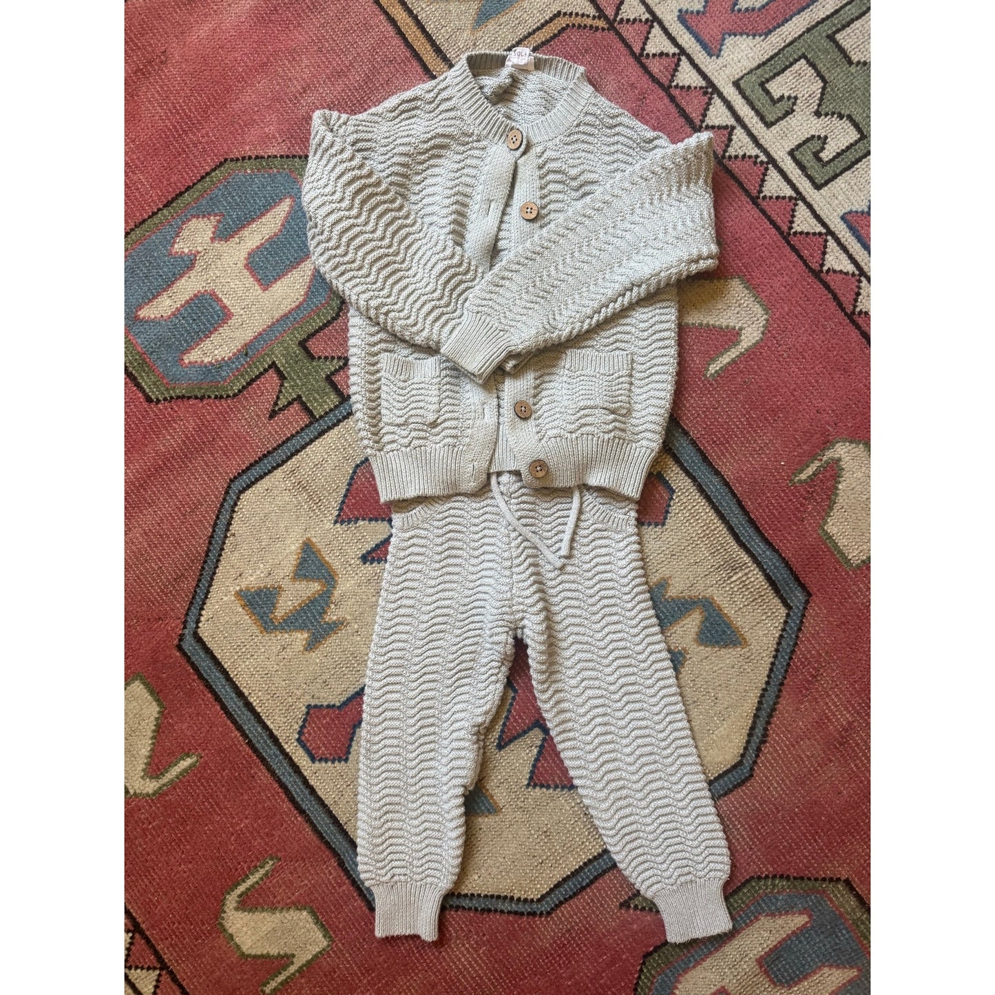 Jamie Kay Gray Sweater Set | 3T